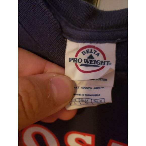 Boston Red Sox T Shirt Size Large Delta Pro Weight - Picture 3 of 4